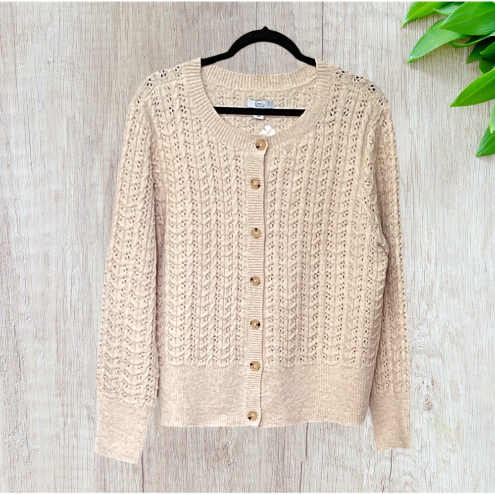 CROFT & BARROW CARDIGAN NWT - SIZE PXL